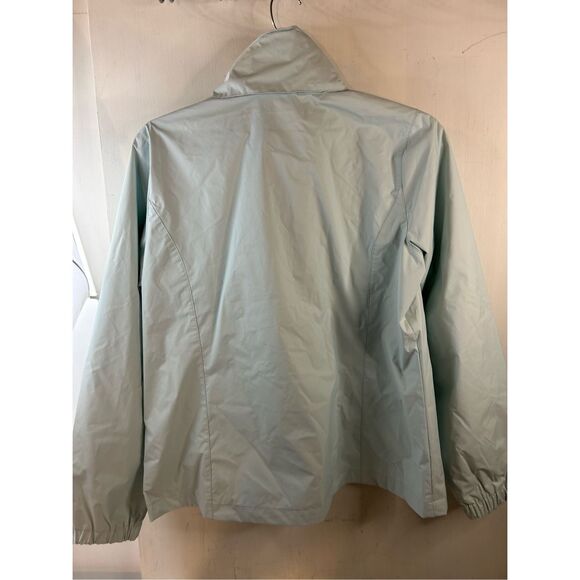 Swiss Tech Peak Rain Hooded Jacket Blue XL zipper 16/18 rn#52469 new - Picture 5 of 9